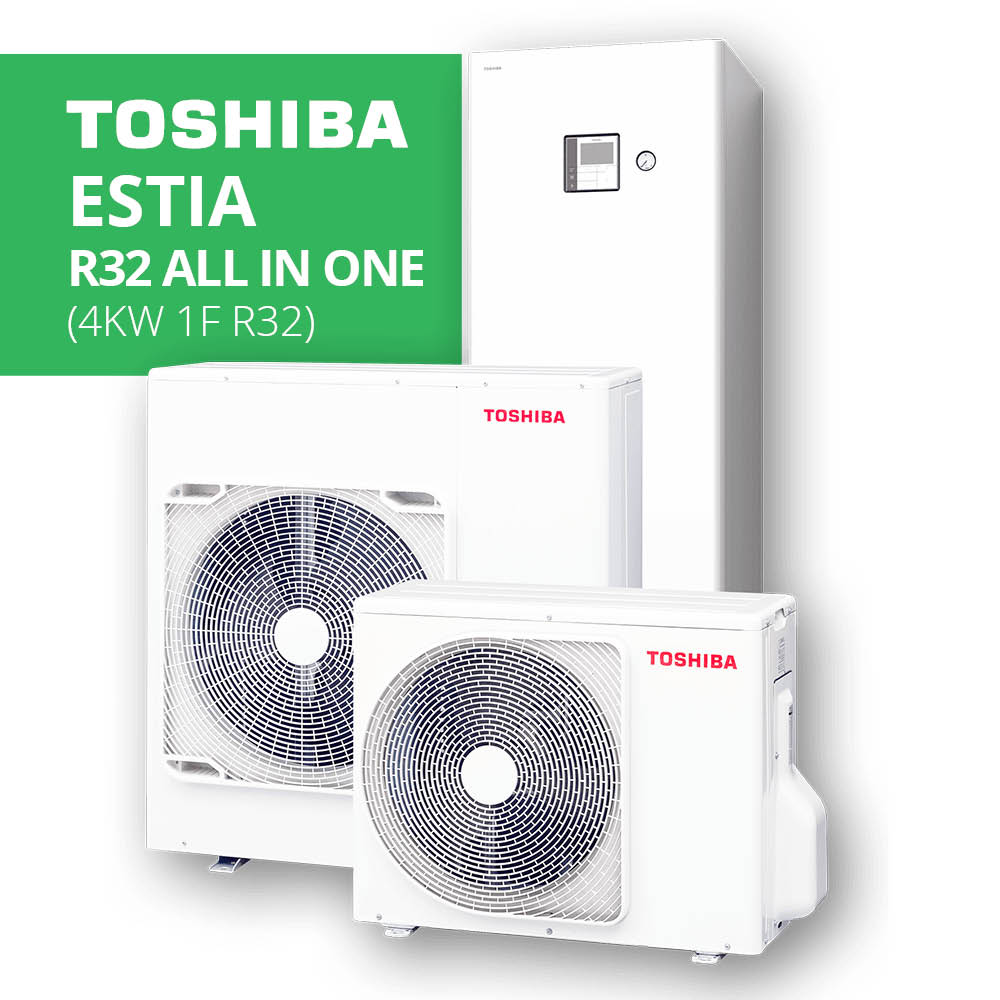TOSHIBA ESTIA R32 ALL IN ONE 4kW 1F